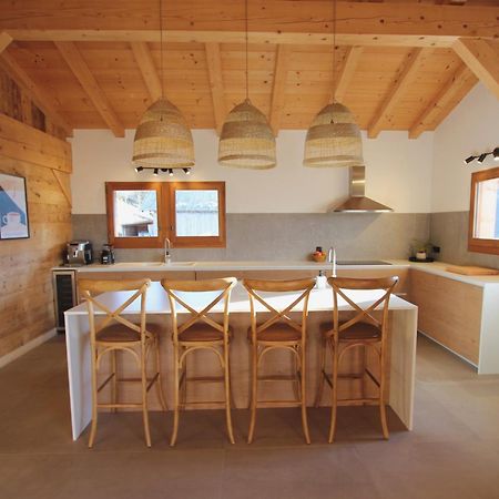 Chez Nonna - Charmant Demi-Chalet A La Montagne Notre-Dame-de-Bellecombe Exteriör bild