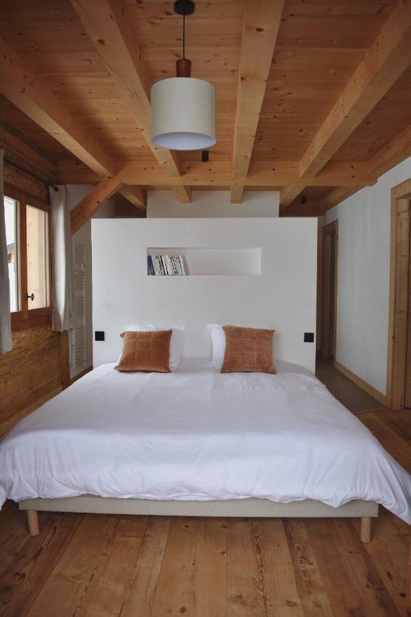 Chez Nonna - Charmant Demi-Chalet A La Montagne Notre-Dame-de-Bellecombe Exteriör bild